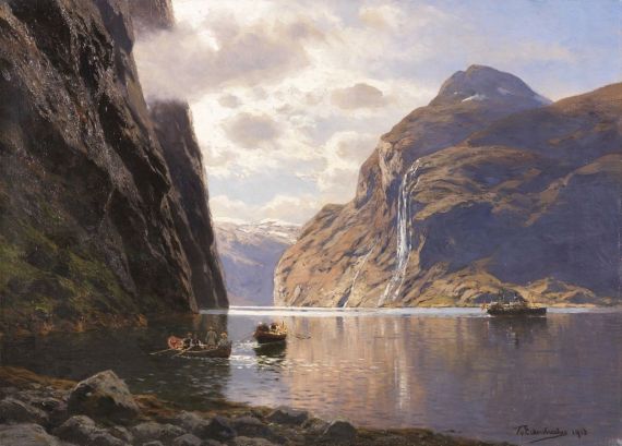 Themistokles von Eckenbrecher - Die sieben Schwestern am Geirangerfjord