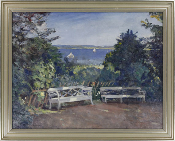 Ulrich Hübner - Garten in Travemünde - Frame image