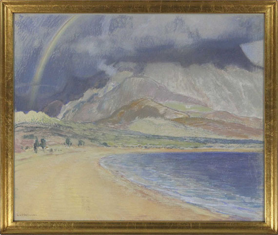 Ludwig von Hofmann - Bucht von Messene - Frame image