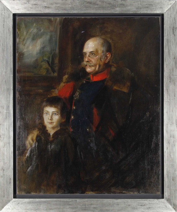 Lenbach - General von Hartmann und Sohn Hermann