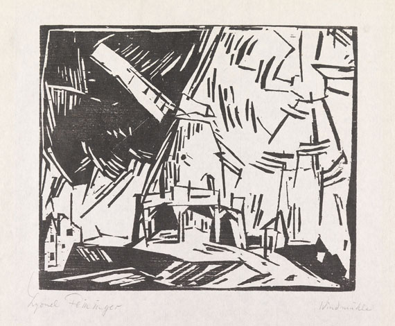 Lyonel Feininger - Windmühle