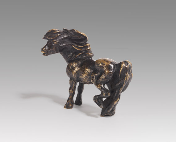 Renée Sintenis - Shetlandpony (Auskeilendes Pony) - 