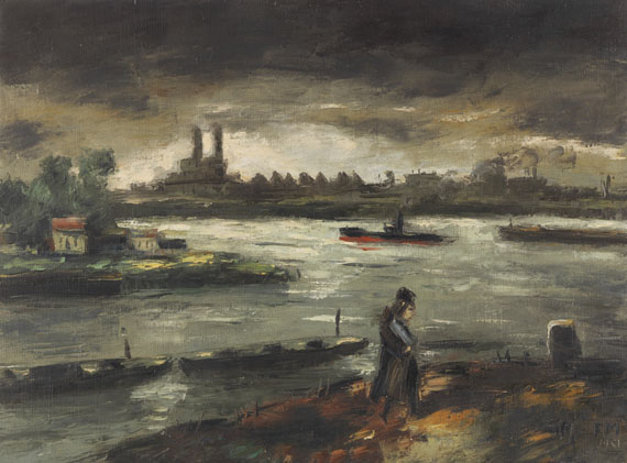 Frans Masereel - Bords de la Seine