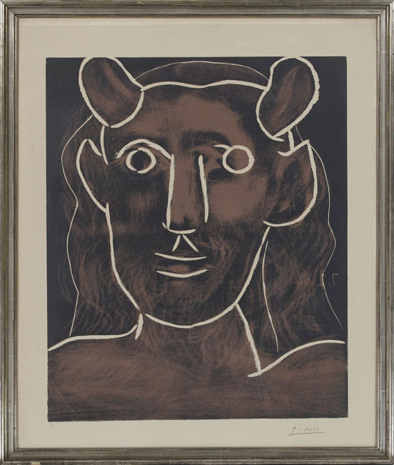 Pablo Picasso - Tête de faune - Frame image