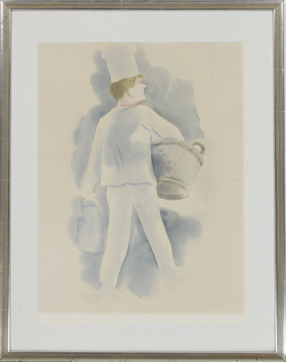 George Grosz - Bäckerjunge - Frame image