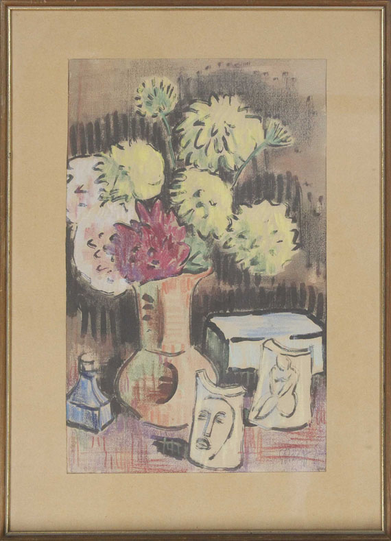 Karl Schmidt-Rottluff - Blumenstillleben - Frame image