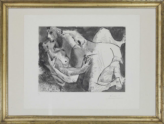 Pablo Picasso - L´Etreinte - Frame image