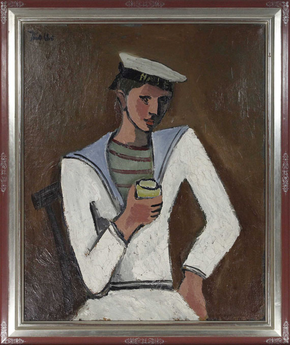 Helmut Kolle gen. vom Hügel - Jeune homme en tenue de marin - Frame image