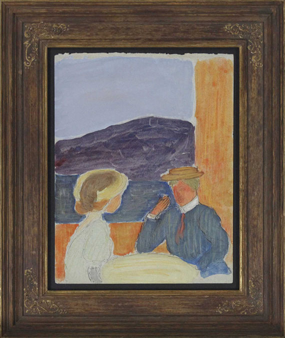 Marianne von Werefkin - Paar im Gespräch - Frame image