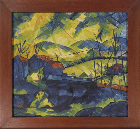 Fritz Schaefler - Landschaft - Frame image