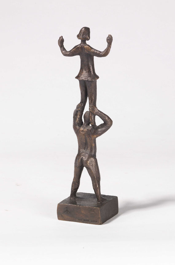 Gerhard Marcks - Akrobaten - Back side