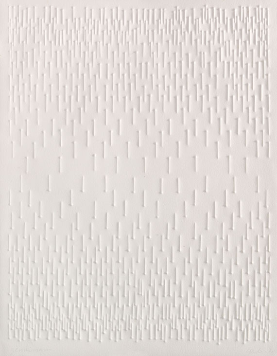 Günther Uecker - Gemeinsam. Zwei Blatt: Ohne Titel - 