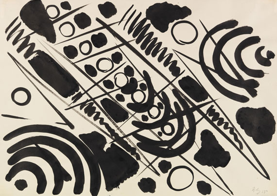 Ernst Wilhelm Nay - Rhythmische Komposition