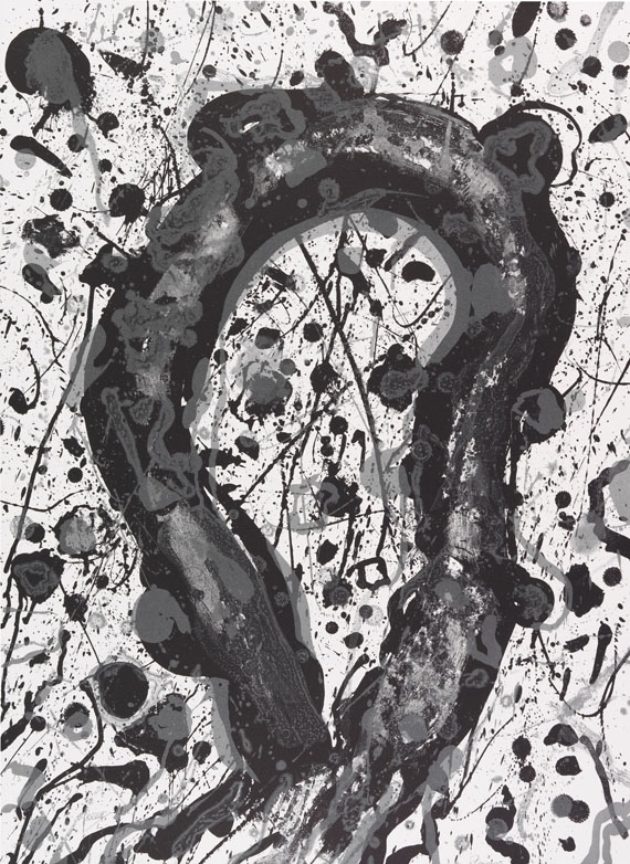 Sam Francis - 3 Bll.: Ohne Titel. Aus Michel Waldbergs Poèmes dans le ciel (SF-313/SF-314/SF-317) - 