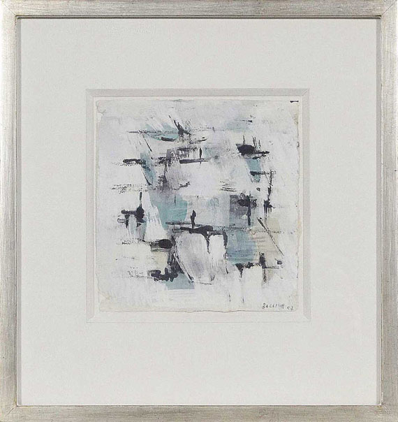 Jean René Bazaine - Abstrakte Komposition - Frame image