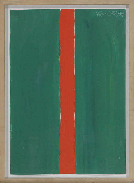 Günther Förg - Ohne Titel (1988/9A) - Frame image