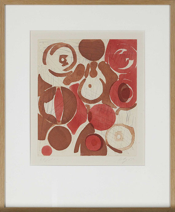 Ernst Wilhelm Nay - Die Wüste - Frame image