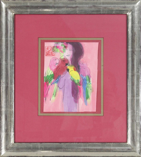 Walasse Ting - Ohne Titel - Frame image