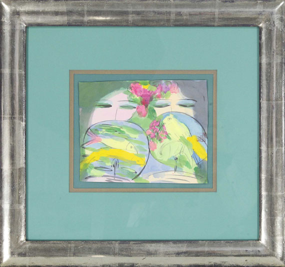Walasse Ting - Ohne Titel - Frame image