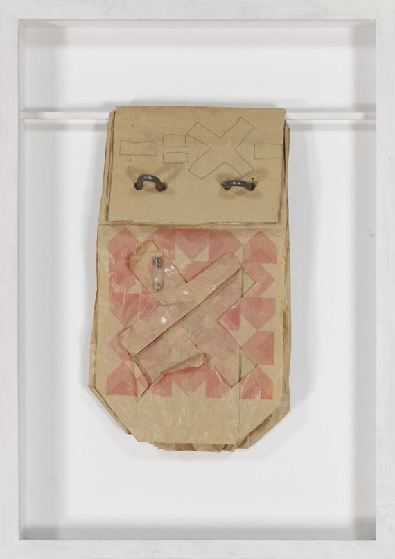 Herbert Zangs - Ohne Titel (Anti-Buch) - Frame image