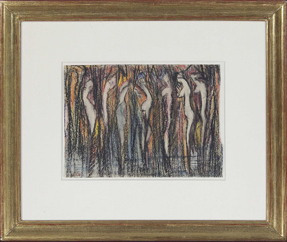 Gerhard Altenbourg - Das Bad der Goldammer - Frame image