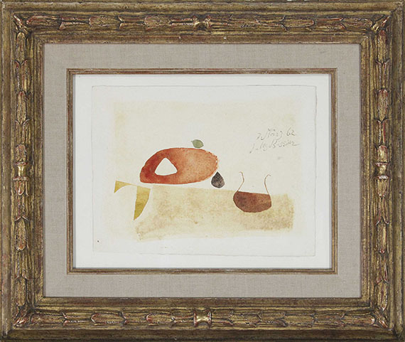 Julius Bissier - 7. März 62 - Frame image