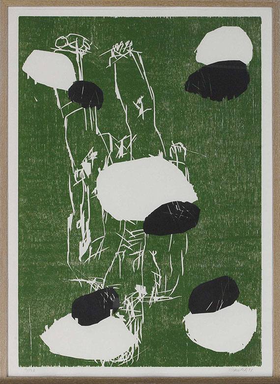 Georg Baselitz - Fünf Steine - Frame image