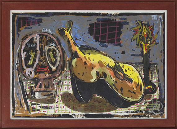Markus Lüpertz - Stillleben - Frame image