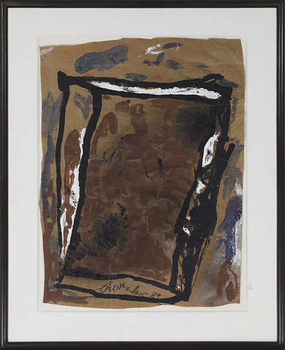 Emil Schumacher - G-12/1983 - Frame image