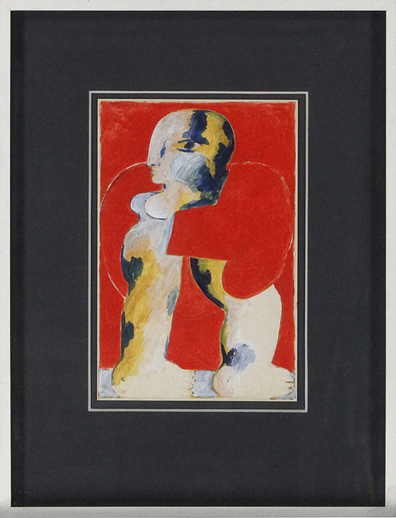 Horst Antes - Ohne Titel - Frame image