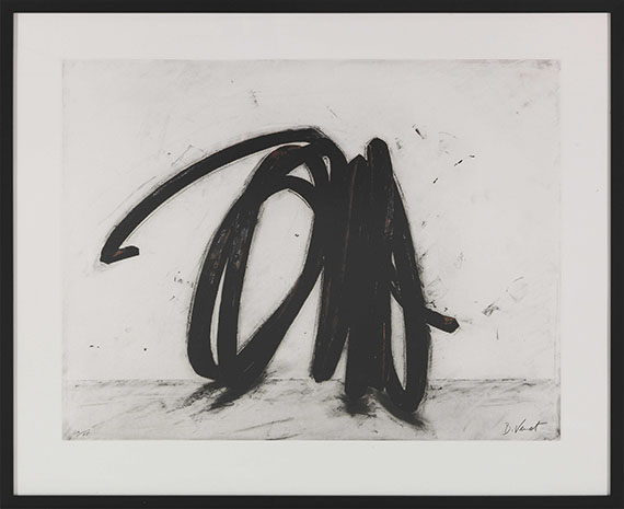 Bernar Venet - Indeterminate Lines (3-teilig) - Frame image