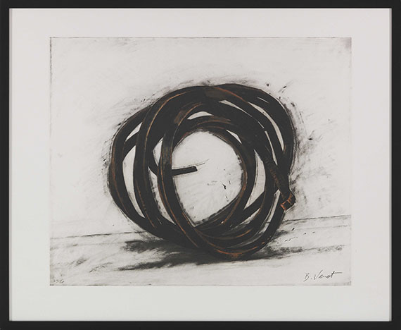 Bernar Venet - Indeterminate Lines (3-teilig) - Frame image