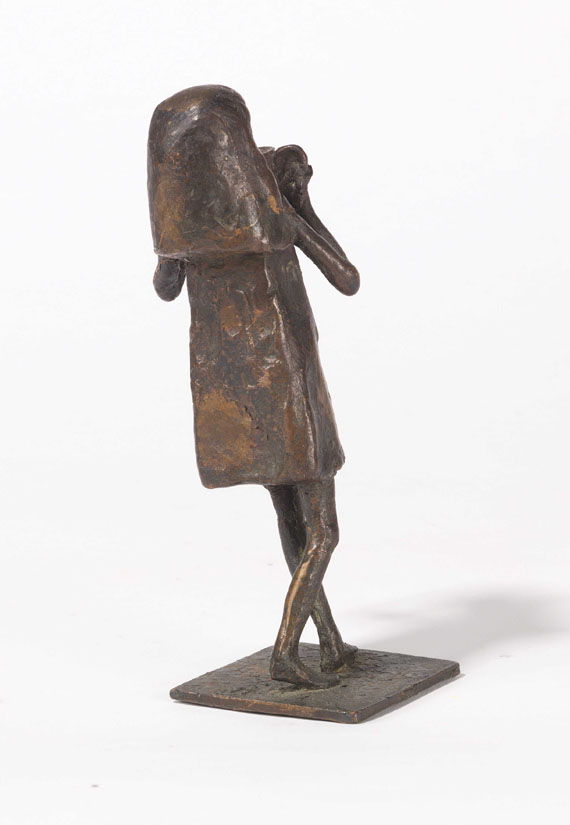 Hans Wimmer - Mädchen mit Milchtopf - Back side