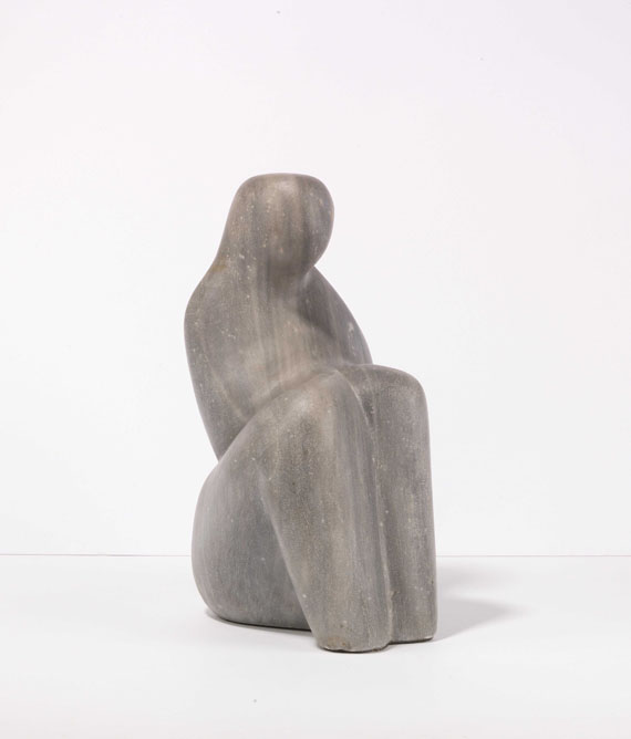 Hans Nagel - Sitzende - Back side