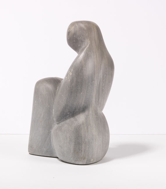 Hans Nagel - Sitzende - Back side