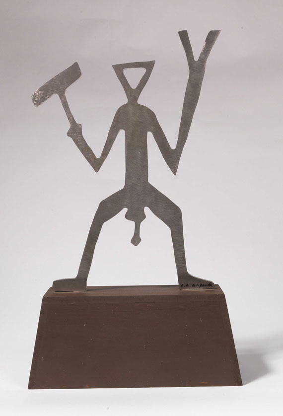 A. R. Penck (d.i. Ralf Winkler) - Ohne Titel - Back side