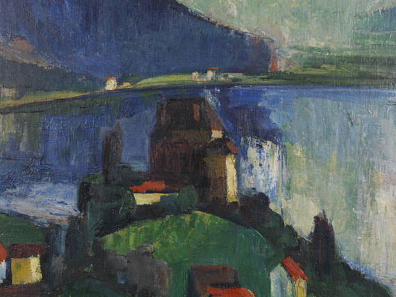 Hermann Max Pechstein - Am Genfer See - 