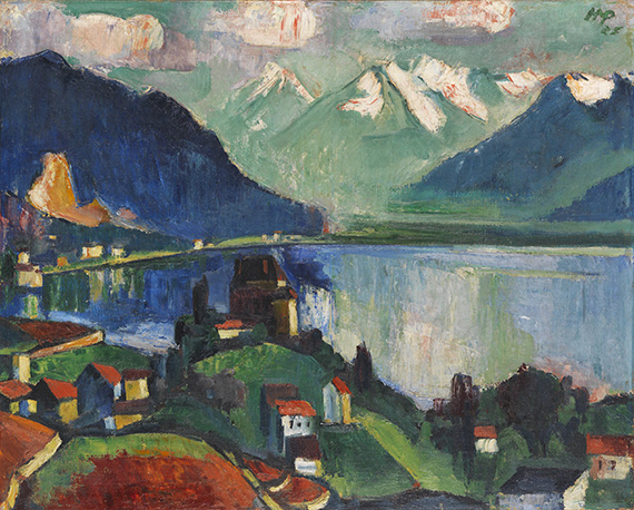 Hermann Max Pechstein - Am Genfer See
