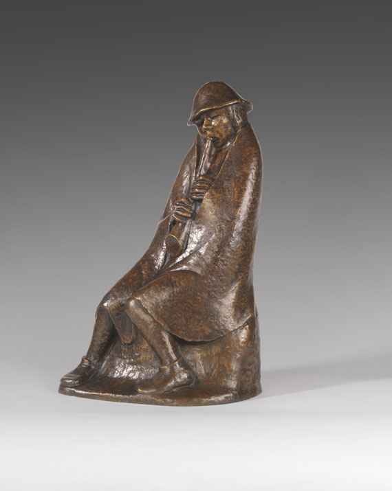 Ernst Barlach - Der Flötenbläser