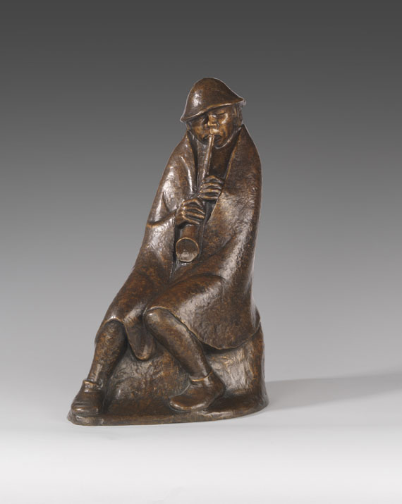 Ernst Barlach - Der Flötenbläser