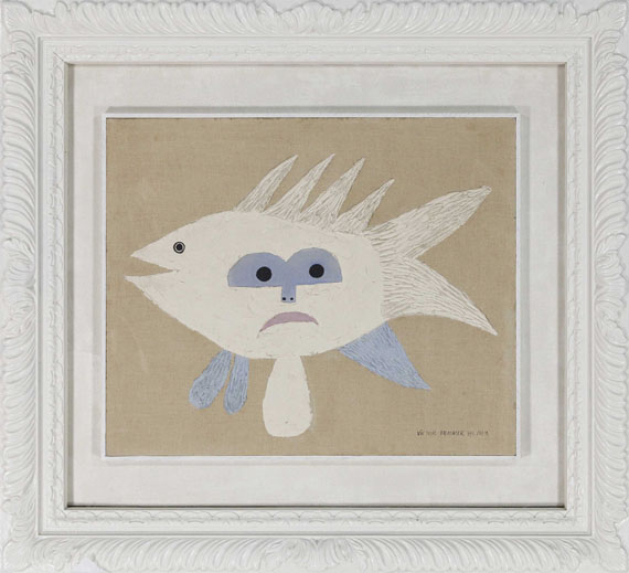Victor Brauner - Portrait du côté larmes - Frame image