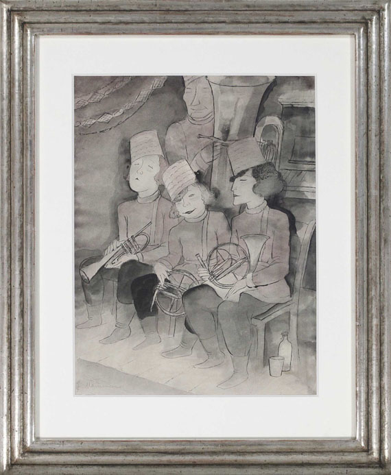 Jeanne Mammen - Kosakenkapelle - Frame image