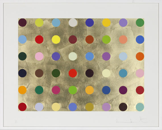 Damien Hirst - Gold Thioglucose - Frame image