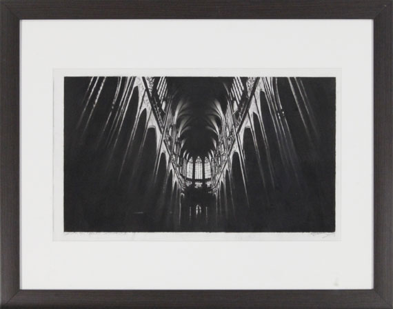 Robert Longo - Study for North Cathedral - Frame image