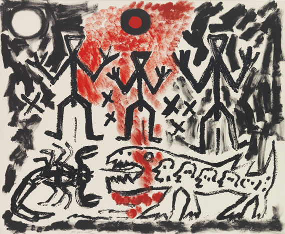 A. R. Penck (d.i. Ralf Winkler) - Drei von Vielen