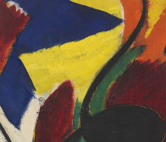 Ernst Wilhelm Nay - Purpurmelodie - 