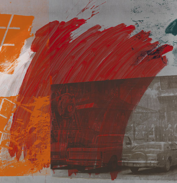 Robert Rauschenberg - County Sweep (Galvanic Suite) - 