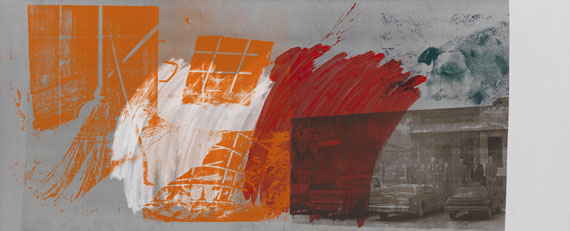 Robert Rauschenberg - County Sweep (Galvanic Suite)