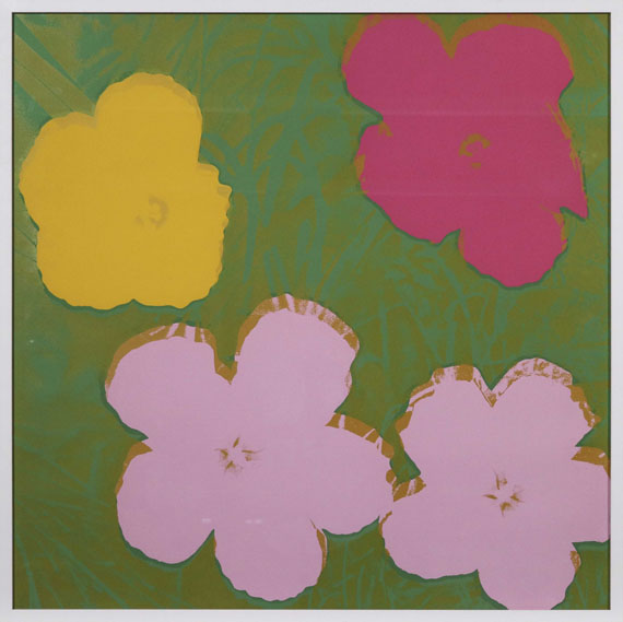 Andy Warhol - Flowers - Frame image
