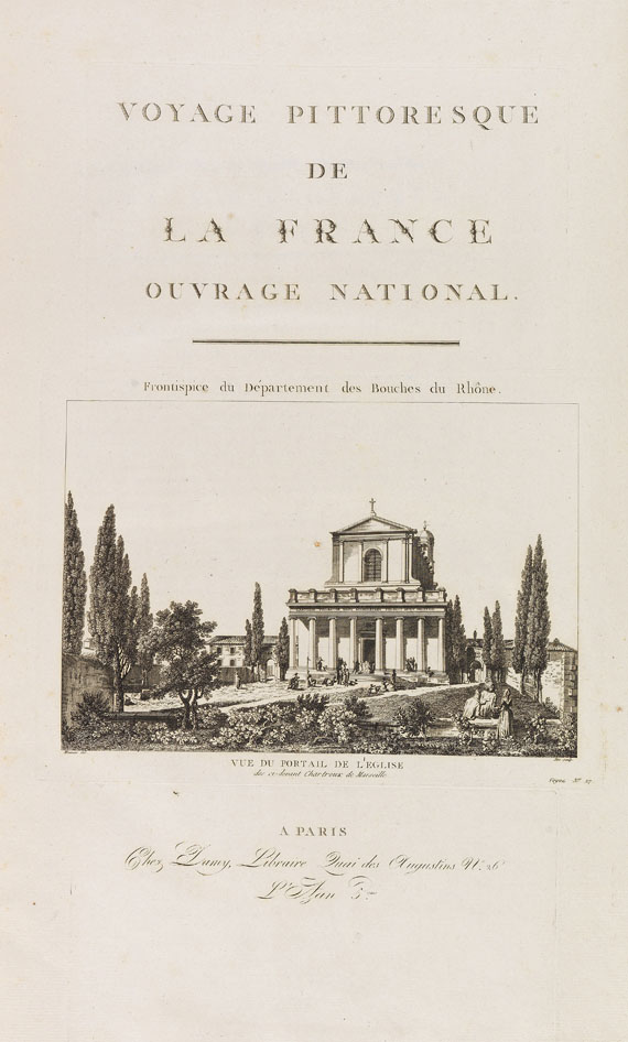 Jean Benjamin de Laborde - Description générale ... de la France. 12 Bände in 10